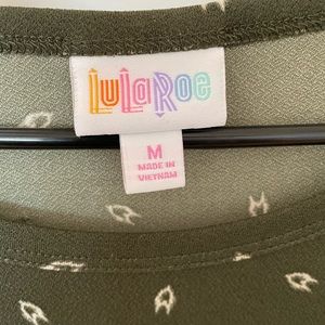 Lularoe Debbie dress in olive